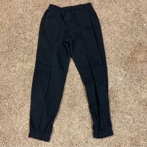 Black Jogger Sweatpants